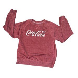 Coca-Cola X-Large Red Pullover Sweater 60% Cotton 40% Polyester